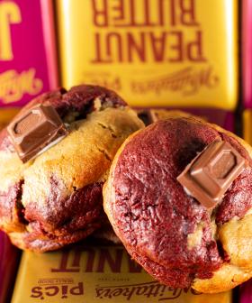 You Can Now Get Gooey Whittaker's Peanut Butter & Jelly Cookies For A Limited Time