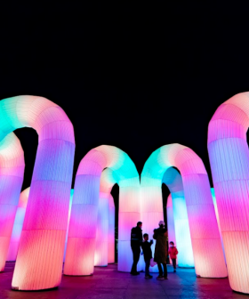 There's A Dreamy Rainbow Light Installation In Darling Harbour To Explore RIGHT NOW!
