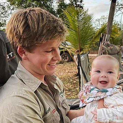 Robert Irwin Reveals That Seven-Month-Old Niece Grace Warrior Is Already Wrangling Snakes