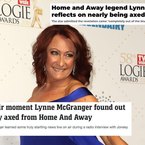 Home And Away's Lynne McGranger's "Shocking On-Air Moment" With Jonesy & Amanda