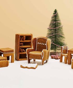 Turn Your Gingerbread House Into A Home With IKEA's New Baking Templates!