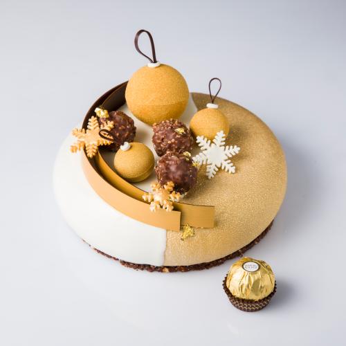 Dessert King Reynold Poernomo Has Created Two Ferrero Rocher Christmas Desserts And He's Sharing The Recipes With YOU!