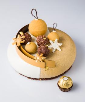 Dessert King Reynold Poernomo Has Created Two Ferrero Rocher Christmas Desserts And He's Sharing The Recipes With YOU!