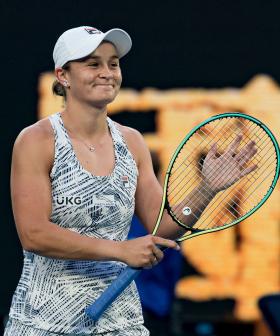 Ash Barty Charges Into The Second Round Of Australian Open