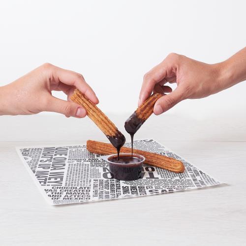 Give Your Valentine The Gift of Churros With Chocolate Sauce This Valentine's Day!