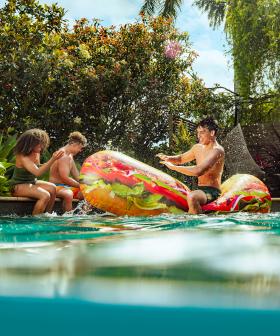 Ever Wanted To Ride A Giant Footlong... Inflatable Sub Pool Toy?