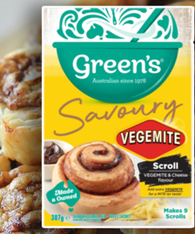 Green's Release A Savoury Vegemite Scroll Home Bake Box!