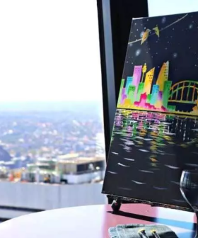 Sydney Is Hosting Paint And Sip Sessions At Sydney Tower Eye With Views Across Sydney
