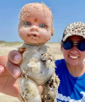 Creepy Dolls 'Won't Stop' Washing Up On This Beach And OK That's A No From Me