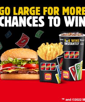 UNO Is Back At Hungry Jacks This Year With Even Cooler Prizes!