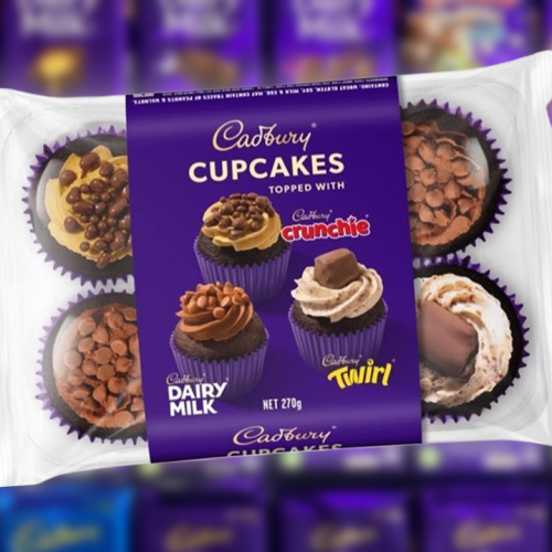 Cadbury Release Set Of Cadbury Chocolate CUPCAKES!