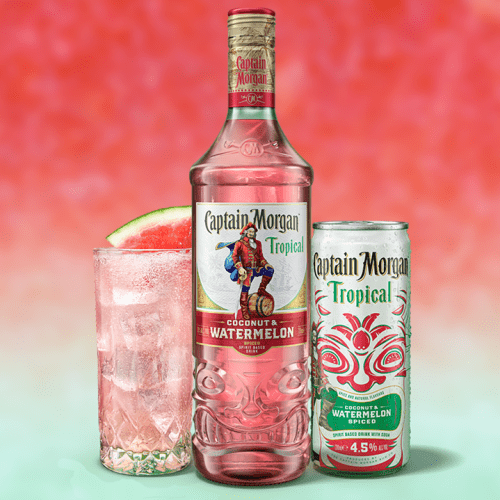 It's Drink O'Clock With Captain Morgan Tropical's New PINK Flavour!