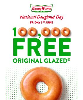 Grab Yourself Some FREE Krispy Kreme's For National Doughnut Day!