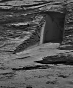 Picture Taken By NASA's Rover Reveals What Looks Like An Eerie 'Alien Doorway'