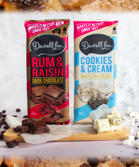 Darrell Lea Releases BRAND NEW White & Dark Chocolate Blocks!