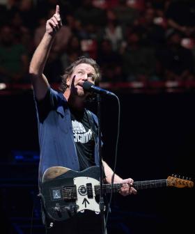 Watch Pearl Jam Pay Tribute To Taylor Hawkins During 'Gigaton' Tour Opener