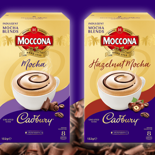 Moccona & Cadbury Team Up To Release Café Style Mochas!