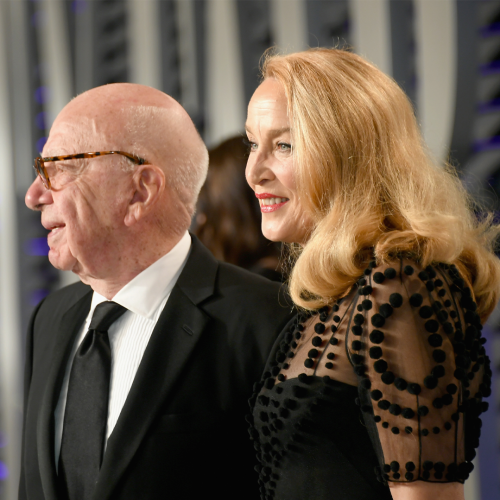 Rupert Murdoch Allegedly Broke Up With Jerry Hall Via A Text Message