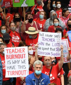 Thousands Of NSW Teachers Strike, Reduced Train Services In Sydney
