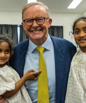 Prime Minister Anthony Albanese Meets Tamil Family After Returning To Biloela