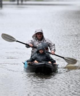 NSW Flood Threat Remains, Rain Moves North