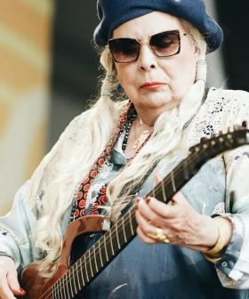 Joni Mitchell Surprises Newport Folk Fest With First Full Set in 22 Years
