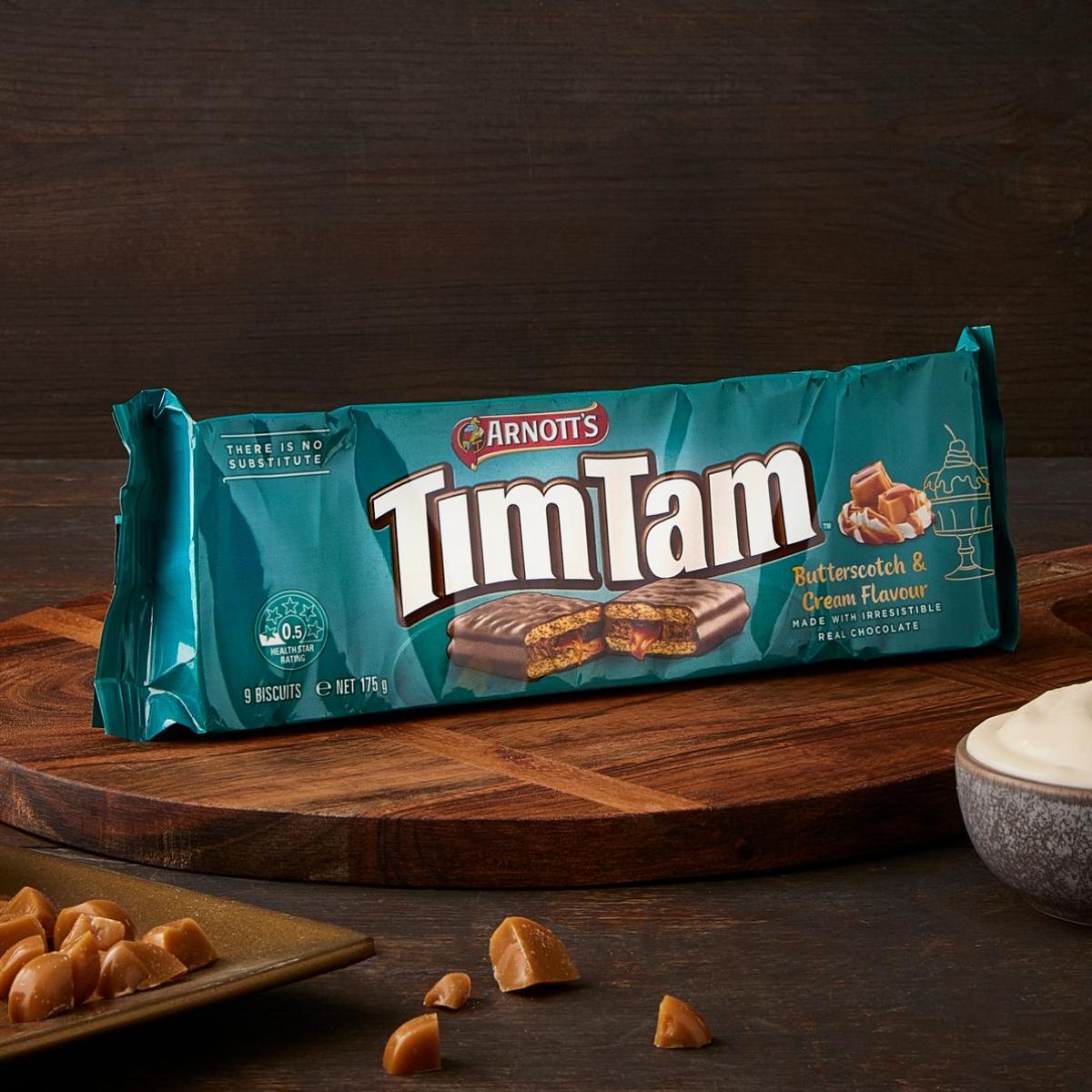Tim Tams Is Releasing A New Flavour: Butterscotch & Cream!