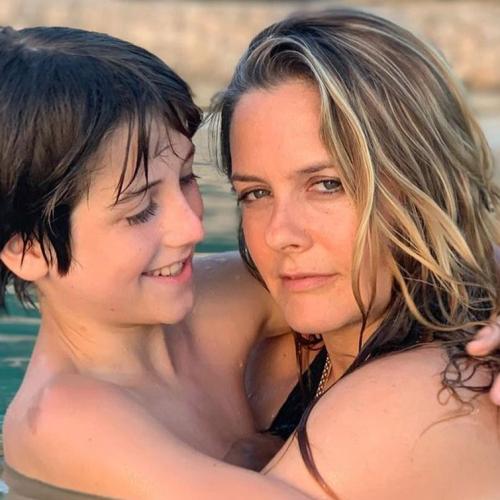 Alicia Silverstone Reveals She Still Sleeps With Her 11-Year-Old Son Bear