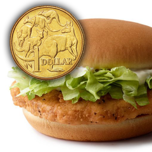 To Celebrate All Those Middle Children In Australia, McDonald's Is Selling McChicken Burgers For $1