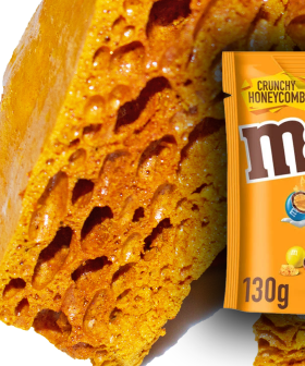 M&M's Has Released A CRUNCHY HONEYCOMB Flavour