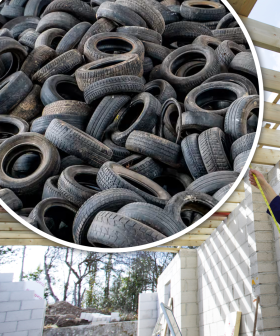You Could Soon Build A House Out Of Recycled Car Tyres