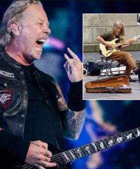 Metallica Respond To Kid's EPIC 'Master Of Puppets' Busk Performance