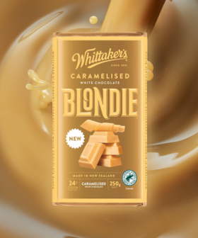 Whittaker’s Release New Blondie Caramelised White Chocolate