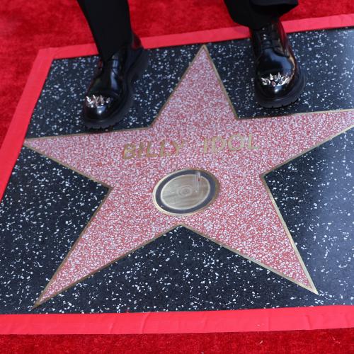 Billy Idol 'Never Imagined' He'd Get A Star On The Hollywood Walk Of Fame
