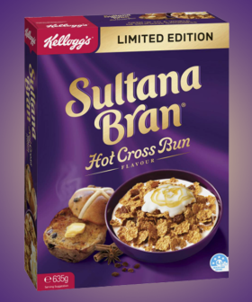 Sultana Bran Has Launched Limited Edition Hot Cross Bun Flavoured Cereal