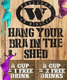Aussie Bar SLAMMED For Offering Women A Free Drink Based On Their Bra Size