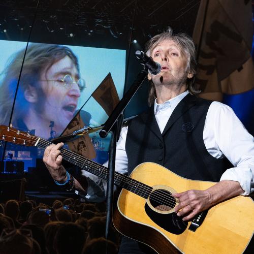 Paul McCartney Returns To Australia And Reunites With John Lennon Using AI Technology