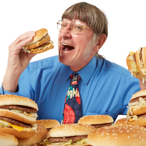 Man Breaks World Record For Eating Over 34,000 McDonald's Big Macs